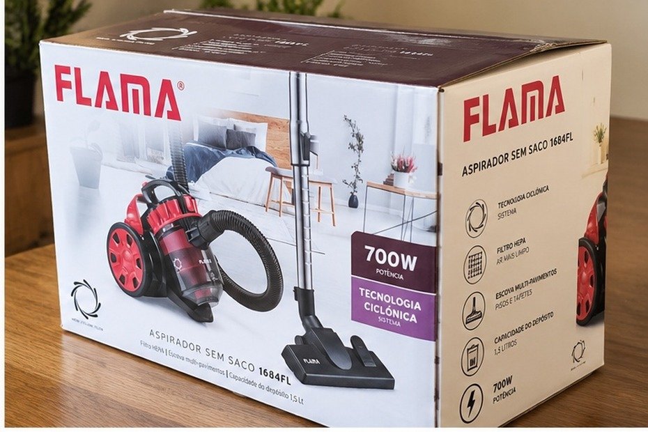 Aspirador sem saco FLAMA 1684FL — 700 W